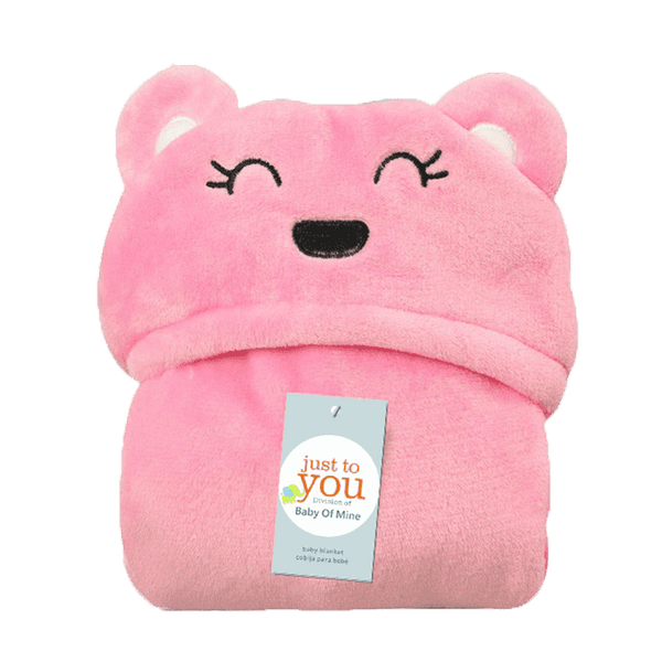 Baby Blore Blanket Pink Bear - Sunshine