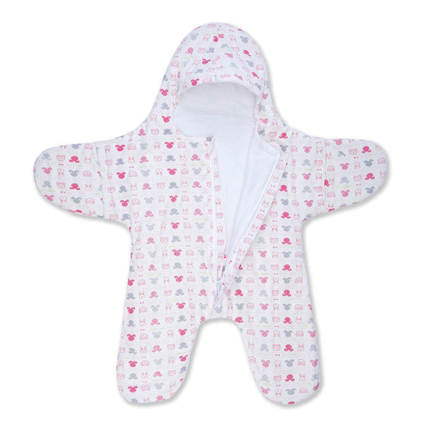 Baby Swaddle Blanket Pink (0-6 Months) - Sunshine