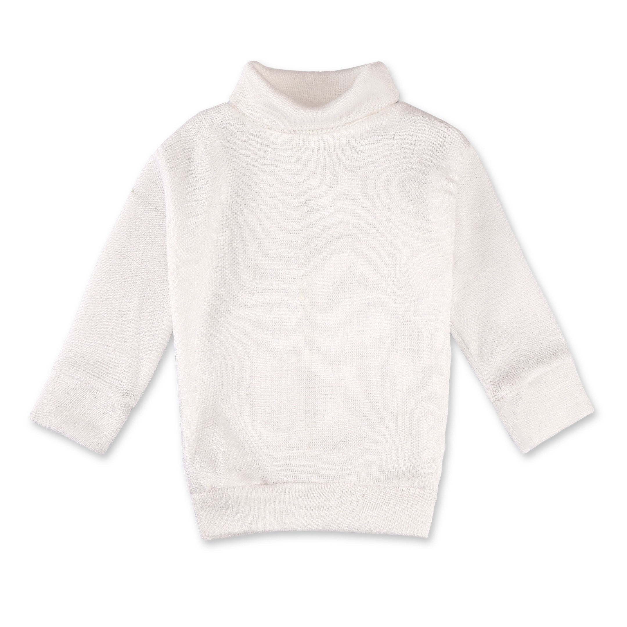 Sy Kids Mock Neck White Sunshine – Baby Planet - Main Image