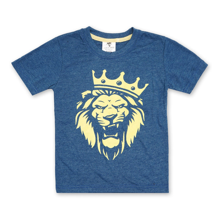 SUNSHINE KIDS SHORT & SHIRT LION KING BLUE 9-10 Y