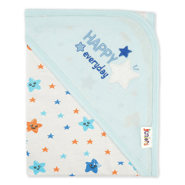 Baby Wrapping Sheet Happy Everyday Light Blue - Sunshine