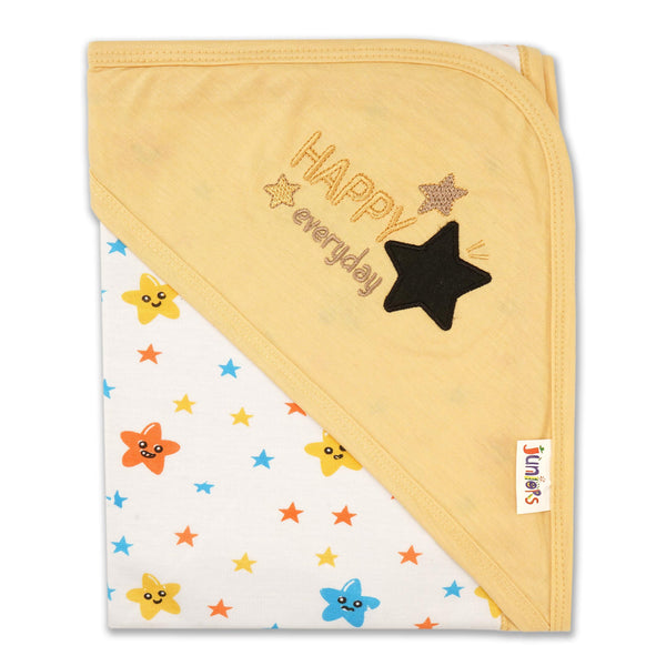 Baby Wrapping Sheet Be Happy Bear Black - Sunshine