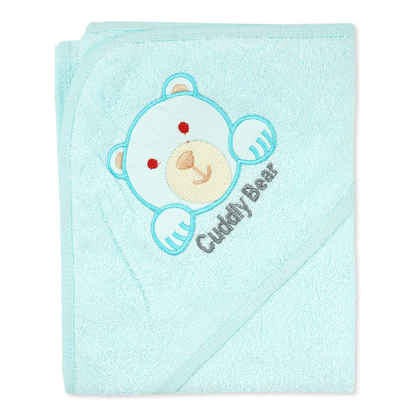 Baby Hooded Bath Towel Sky Blue - Sunshine