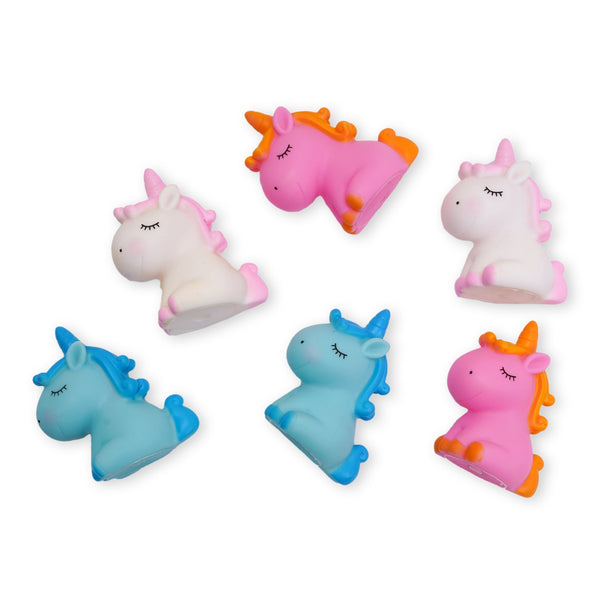 Baby Bath Toys 6Pcs Multicolor Unicorn - Sunshine