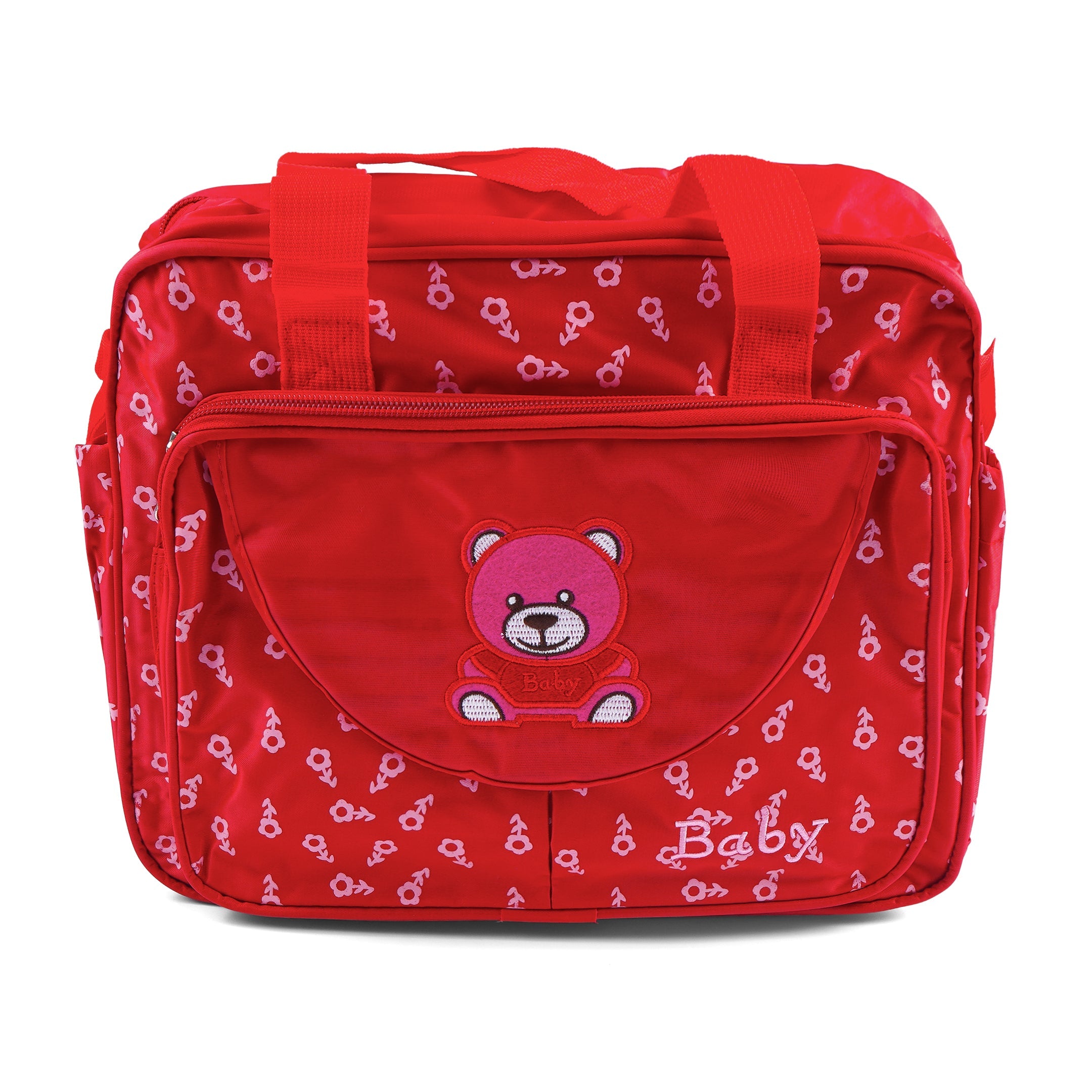 Pre-Order Diaper Bag – Mini Bear – Red – Baby Planet