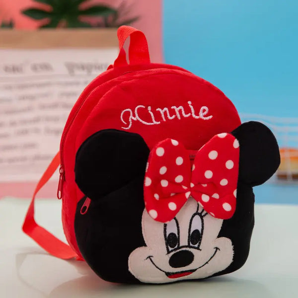Baby Character Plush Backpack Minnie Red (Small) - Sunshine