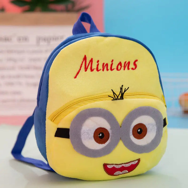 Baby Character Plush Backpack Minion Yellow (Small) - Sunshine