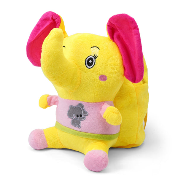 Baby Stuffed Toy School Bag Elephant Yellow - Sunshine