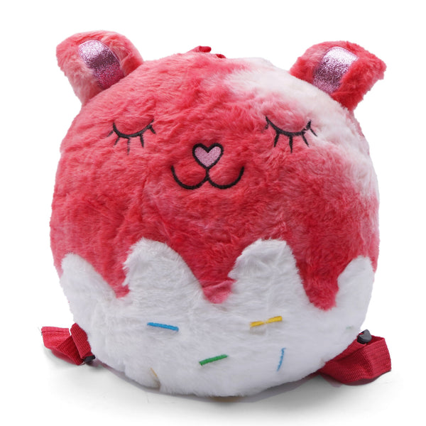 Baby Character Plush Backpack Kitty Red - Sunshine