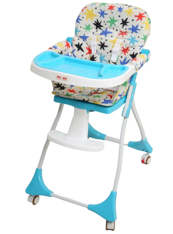 Infantes Baby Highchair Blue & White