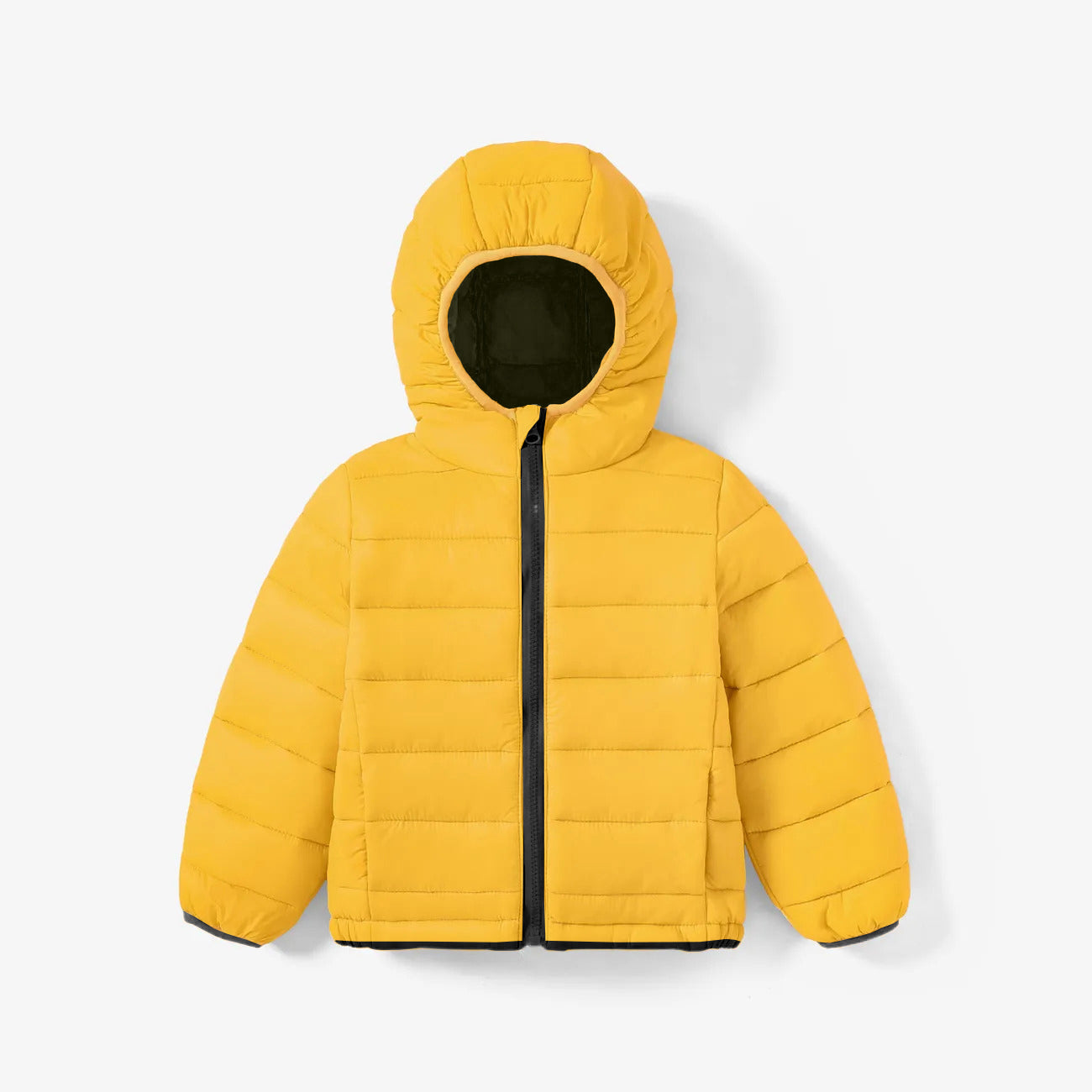 Yellow sale puff jacket