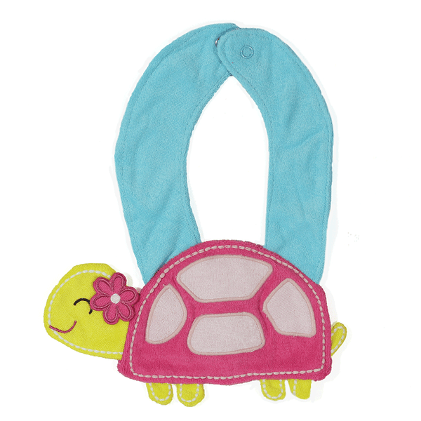 Baby Character Bib Turtle - Sunshine