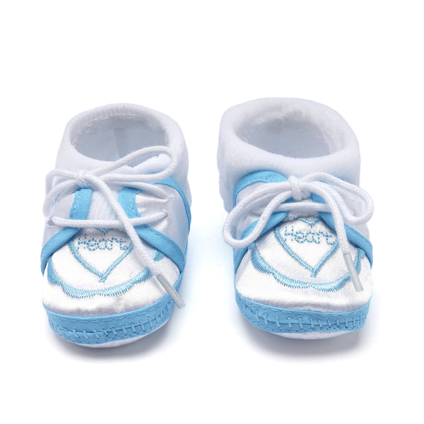 Baby Booties Blue (0-6 Months) - Sunshine