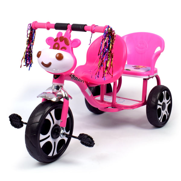 Junior 2 Kids Pink Tricycle T-809F
