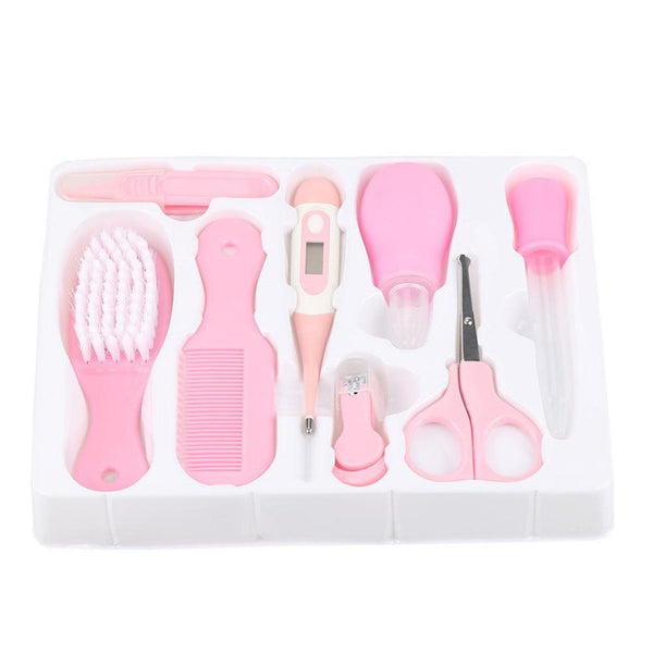 LITTLE STAR BABY CARE GROOMING KIT PINK (8PCS)