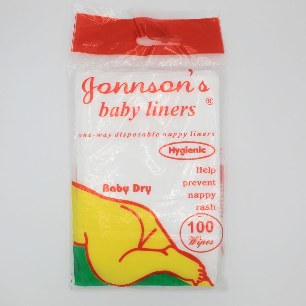 Johnsons Baby Liners 100 Pcs Sunshine – Baby Planet