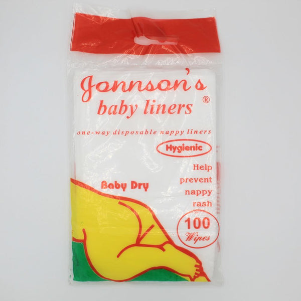 Johnsons Baby Liners 100 Pcs - Sunshine