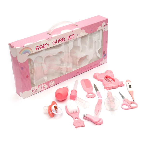 Little Star Baby Care Grooming Kit Pink (13Pcs)