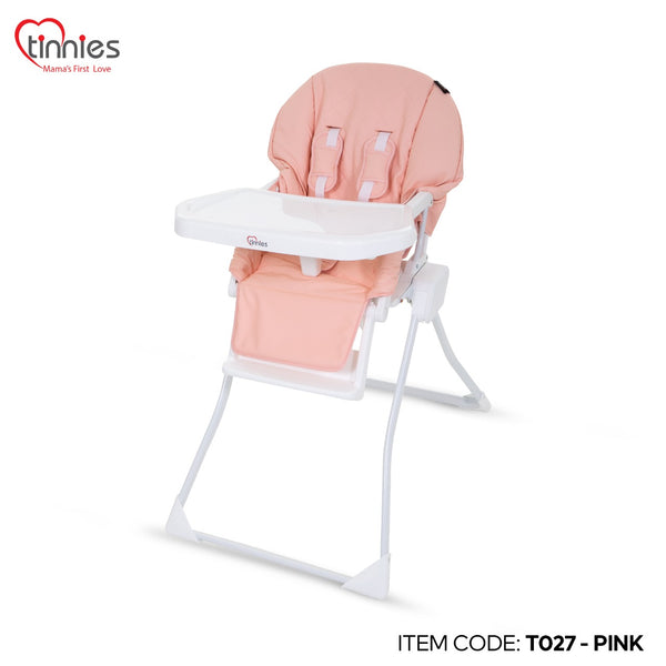 Tinnies Baby High Chair Pink