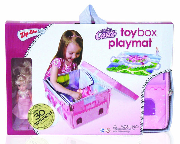 NEAT-OH! FAIRY CASTLE SMALL PLAYSET TOYBOX AND PLAYMAT