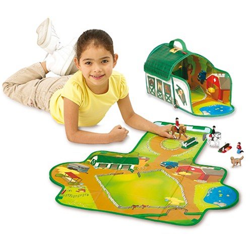 NEAT-OH! ZIPBIN SOFTIE COUNTRY STABLE PLAYSET