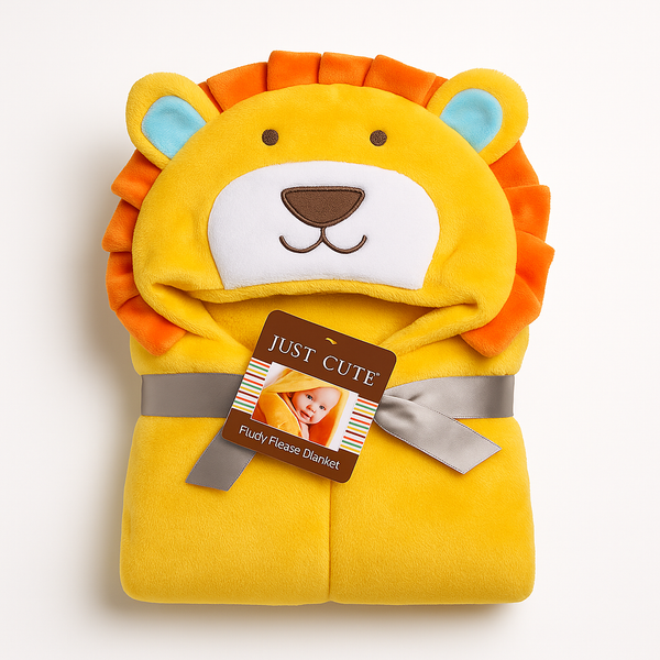 Baby Blore Blanket Lion Yellow - Sunshine