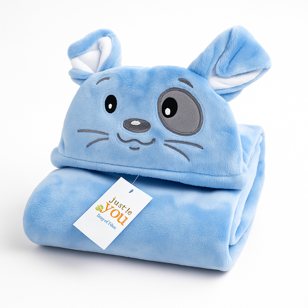 Baby Blore Blanket Puppy Blue - Sunshine