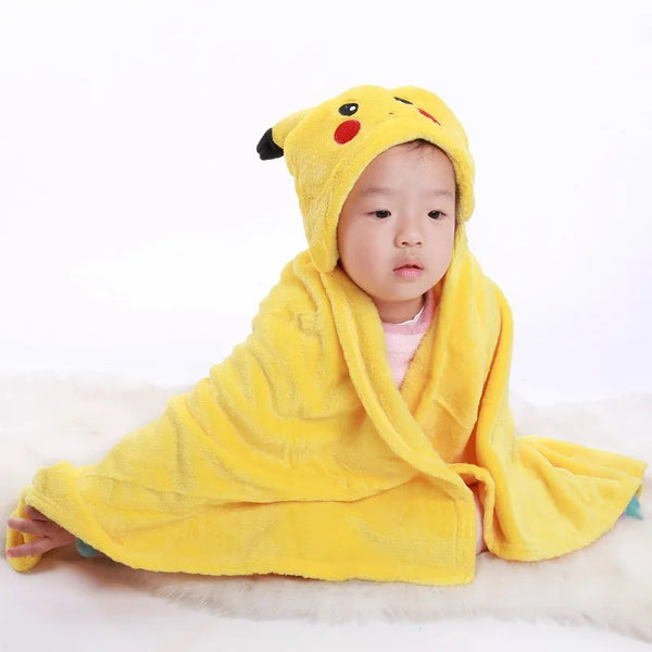 Baby Blore Blanket Pikachu Yellow - Sunshine
