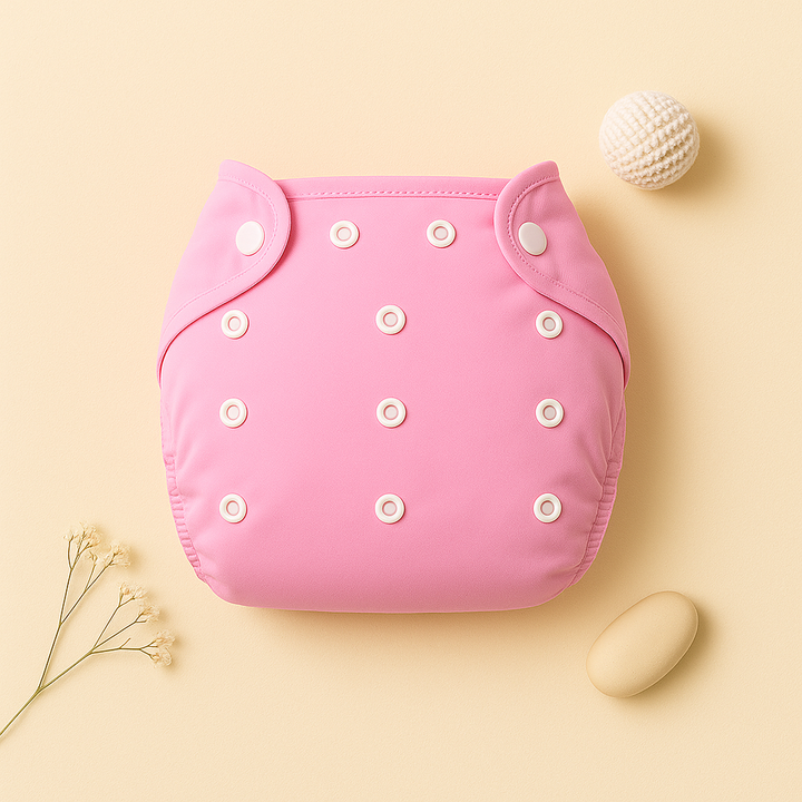Reusable Baby Nappies Pink - Sunshine