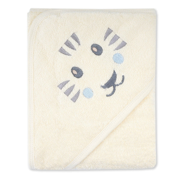 Little Sparks Baby Hooded Bath Towel Yellow Tiger