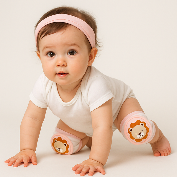 Baby Knee Pads Tiger Pink - Sunshine