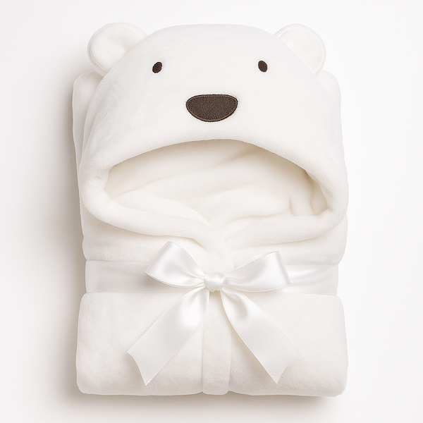 Baby Blore Blanket White - Sunshine