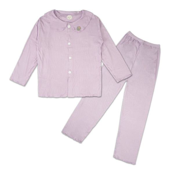 Little Sparks Girls Nightwear Pajama Set Purple