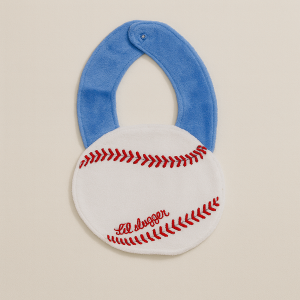 SUNSHINE BABY BIB VOLLYBALL WHITE