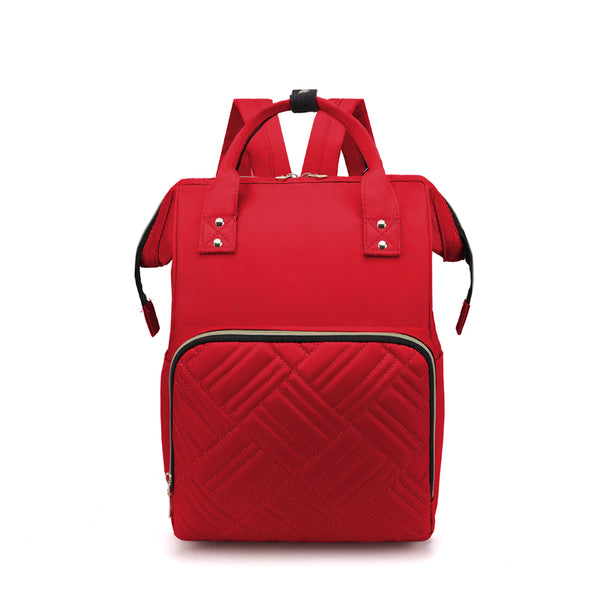 Baby Diaper Bag (Waterproof) Pattern Red - Sunshine