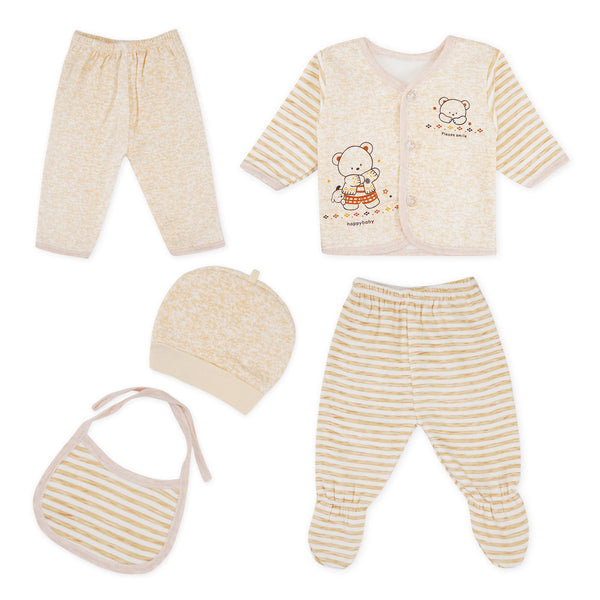 Little Star Baby Warm Gift Set Smile Beige (6-9 Months)