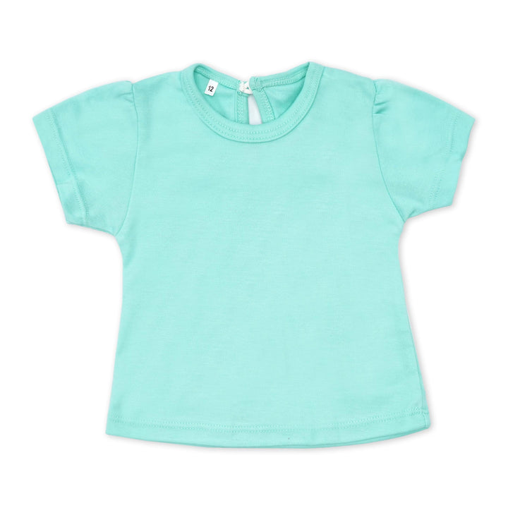LITTLE STAR GIRLS DUNGAREE LOVE SEA GREEN NO.13  3 Y