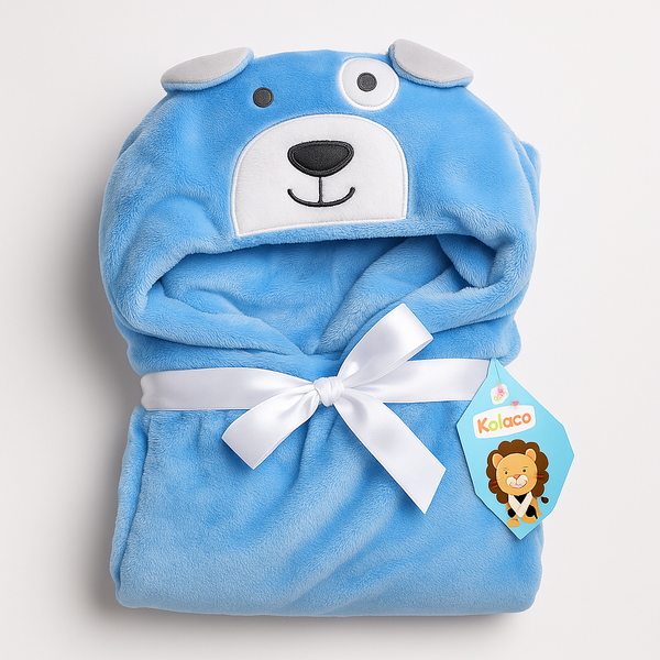 Baby Blore Blanket Bear Blue - Sunshine