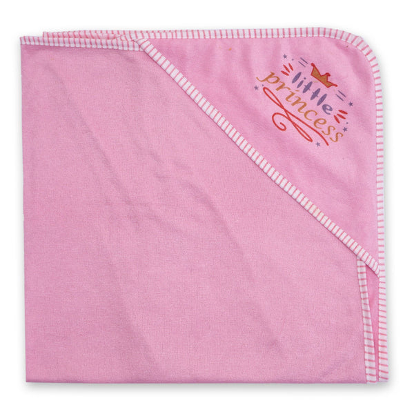 Little Star Baby Bath Towel Pink