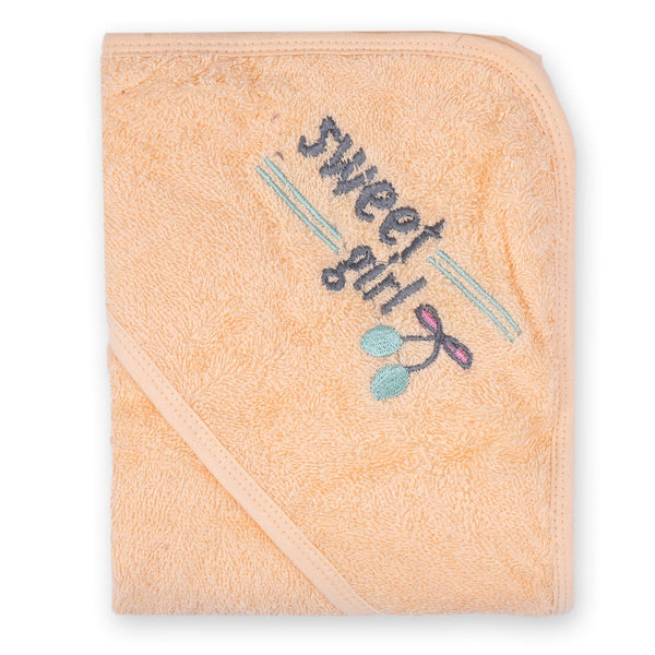 Baby Bath Towel Orange - Sunshine