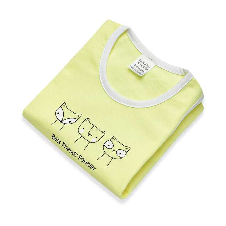 CUDDLE & CRADLE TANK-TOP & SHORT BEST FRIEND FOREVER 4-5Y