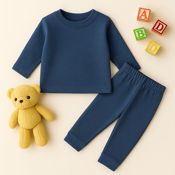 Kids Rib Innerwear Blue - Sunshine