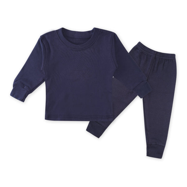Baby Thermal Innerwear Set Navy Blue - Sunshine