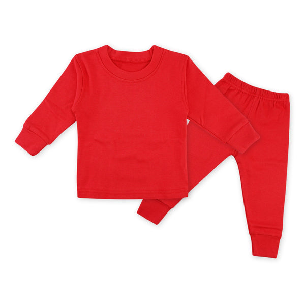 NT Baby Thermal Innerwear Set Red - Sunshine