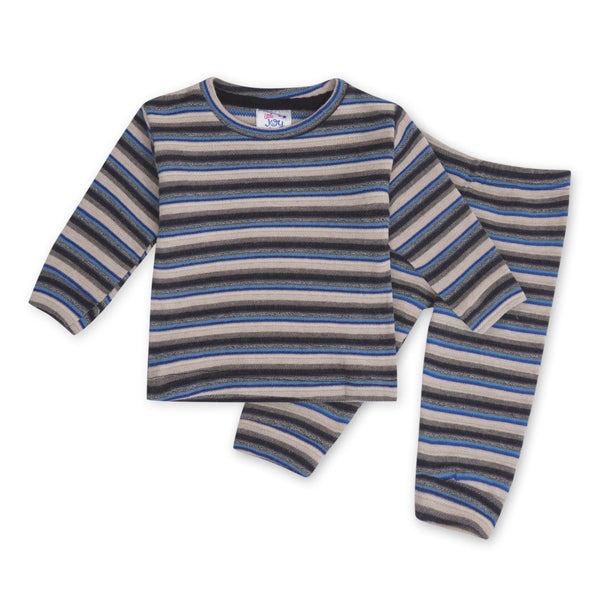 Baby Innerwear Set Multi Blue Stripes - Sunshine