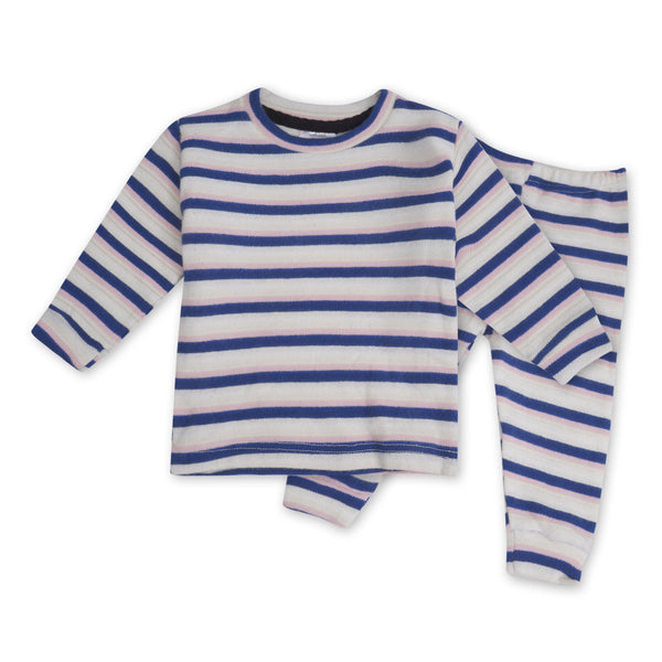 Baby Innerwear Set Pink & Blue Stripes - Sunshine