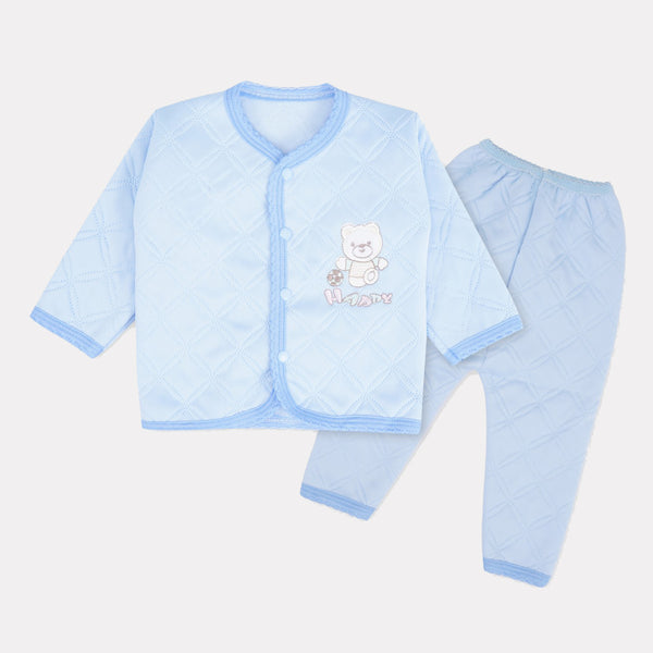 Baby Warm Sleepsuit Set Blue - Sunshine