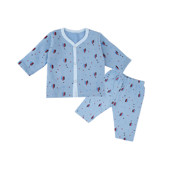 SUNSHINE BABY NIGHT SUIT BLUE PRINTED (12-18 MONTHS)