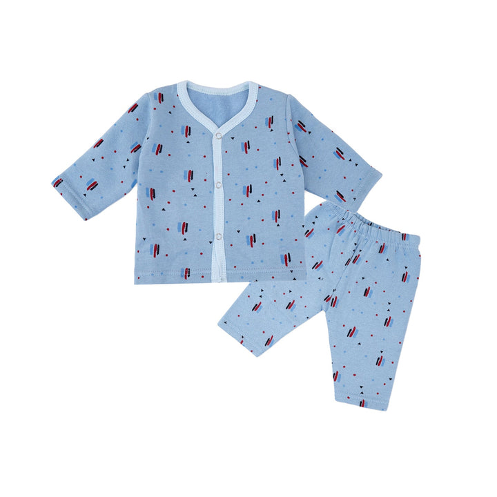 SUNSHINE BABY NIGHT SUIT BLUE PRINTED (12-18 MONTHS)