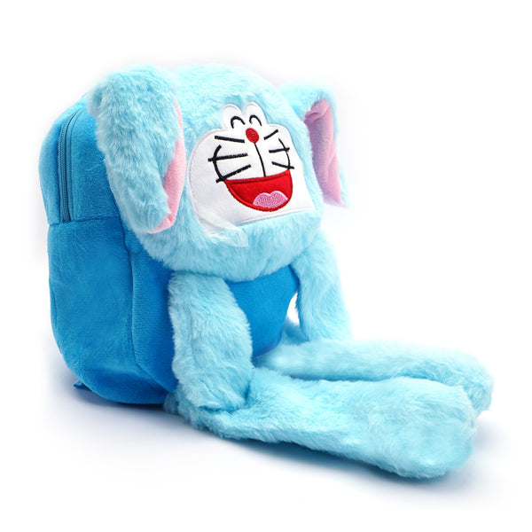Baby Character Plush Backpack Doraemon Blue - Sunshine